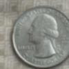 USA 25 cents, Gettysburg 2011, iPhone 15, obverse