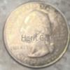 USA 25 cents, Everglades National Park Quarter 2014, iPhone 13 Pro, obverse