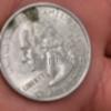 USA 25 cents New Hampshire State 2000, iPhone 11 Pro Max, obverse