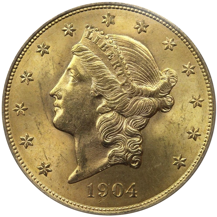 Vorderseite: Liberty Head Doppeladler